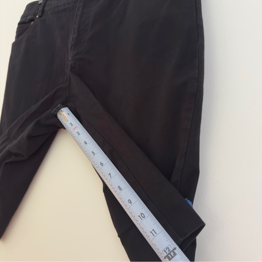 Eric Black Bermuda Shorts Women’s Size 12‎ Stretch Cotton Blend - Picture 9 of 10